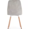 Scaun de masa gri deschis K-284