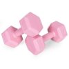 Hex barbell set 2x2 kg roz