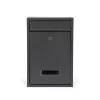 Cutie poștală din oțel galvanizat antracit