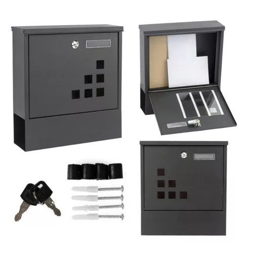 Cutie poștală din oțel