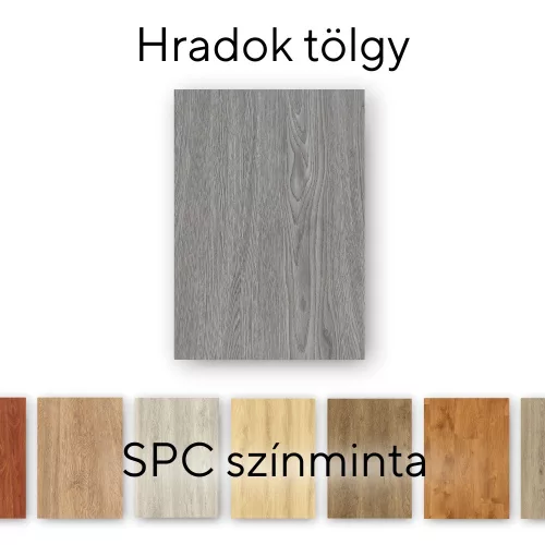 Pardoseala vinil SPC din stejar Leziter Hradok mostra/buc