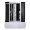 Cada de baie cu hidromasaj Emilia 170 cu electronica, neagra