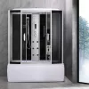 Cada de baie cu hidromasaj Emilia 170 cu electronica, neagra