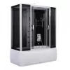 Cada de baie cu hidromasaj Emilia 170 cu electronica, neagra