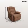 Relaxare manuală fotoliu reclinabil fotoliu reclinabil