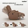 Scaun electric de masaj Relaxa balansoar și pivotant