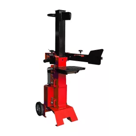  Splitter electric vertical pentru bușteni cu masă de lucru reglabilă HYV8T-II 3000W 8T