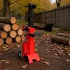 Splitter electric vertical pentru bușteni cu masă de lucru reglabilă HYV8T-II 3000W 8T