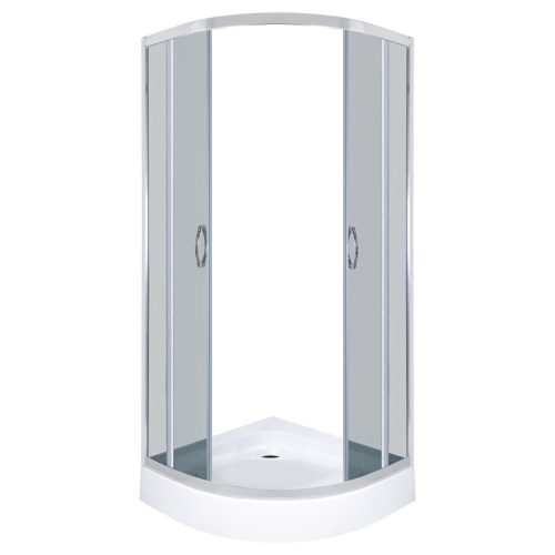 Cabină de duș curbată Intro 90 cu tavă XN