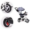 Tricycle tricycle tricycle swivel awning with durable tyres grey