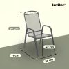 Scaun de grădină din metal Melfi