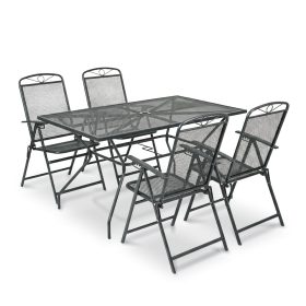 Set de mobilier de grădină Alfi 4+1