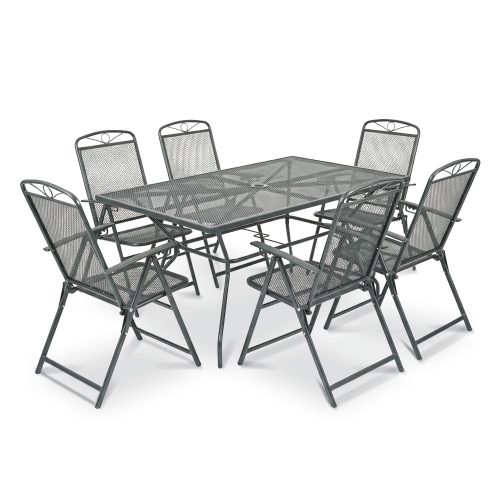 Set de mobilier de grădină Alfi 6+1