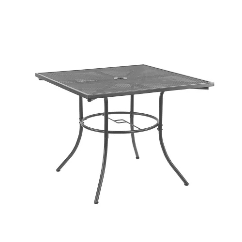Masă de grădină din plasă metalică Melfi 91,5x91,5x71 cm