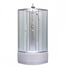 Cabina de dus Karolino 80 cu cada adanca alba