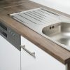Blat de bucatarie 110 x 60 x 2,8 cm stejar York