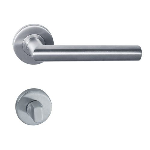 Maner de toaleta din otel inoxidabil cu rozeta