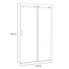 Usa de dus tip rulou Bold 120x195 cm