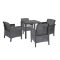 Set de mobilier de grădină Adena 4+1
