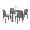 Set mobilier de gradina Goti 4-1 cappuccino