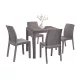 Set mobilier de gradina Goti 4-1 cappuccino