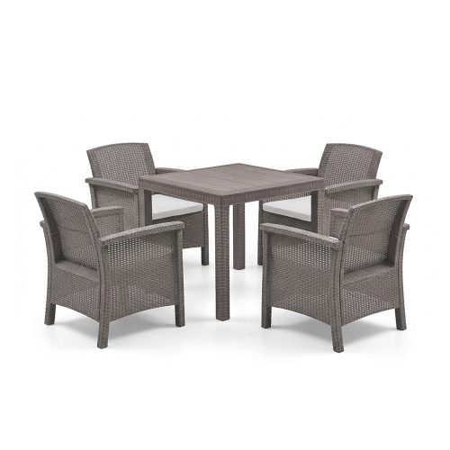 Set de mobilier de grădină Adena 4+1