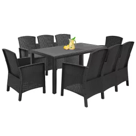 Set de mobilier de grădină Lima V 8+1