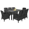 Set de mobilier de grădină Lima V 8+1