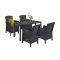 Set mobilier de gradina Hellma 4-1, grafit