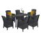 Set mobilier de gradina Hellma 6-1, grafit