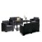 Set mobilier de gradina Nero IV Big cu 6 locuri, grafit
