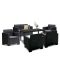 Set mobilier de gradina Nero IV cu 6 locuri, grafit