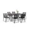 Set mobilier de gradina Violina 6-1 cotiere grafit