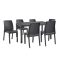 Set mobilier de gradina Hellda 6-1, grafit