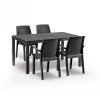 Set mobilier de gradina Corri 4-1, grafit