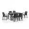 Set mobilier de gradina Corri 6-1, grafit