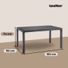 Set de mobilier de gradina Venus IV cu 7 locuri, grafit