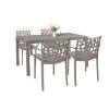 Set mobilier de gradina Violina 4-1 cappuccino