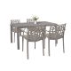 Set mobilier de gradina Violina 4-1 cappuccino