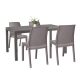 Set mobilier de gradina Hellda 4-1 cappuccino