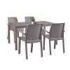 Set mobilier de gradina Corri 4-1 cappuccino