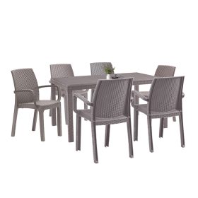 Set mobilier de gradina Corri 6-1 cappuccino