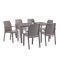 Set mobilier de gradina Corri 6-1 cappuccino