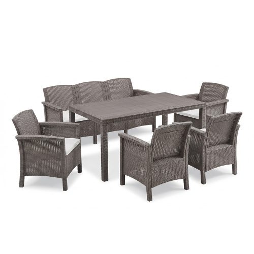 Venus IV set de mobilier de grădină pentru 7 persoane