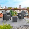 Set mobilier de gradina Lima Balcon, grafit