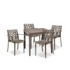Set mobilier de gradina Capo 4-1 cotiere cappuccino