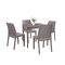 Set mobilier de gradina Malinda 4-1, culoare cappuccino