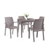 Set mobilier de gradina Natale 4-1 cappuccino