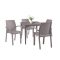 Set mobilier de gradina Natale 4-1 cappuccino