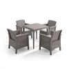 Set de mobilier de grădină Rimer 4+1